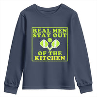 Funny Pickleball Youth Sweatshirt Stay Out Of The Kitchen For Men - Wonder Print Shop
