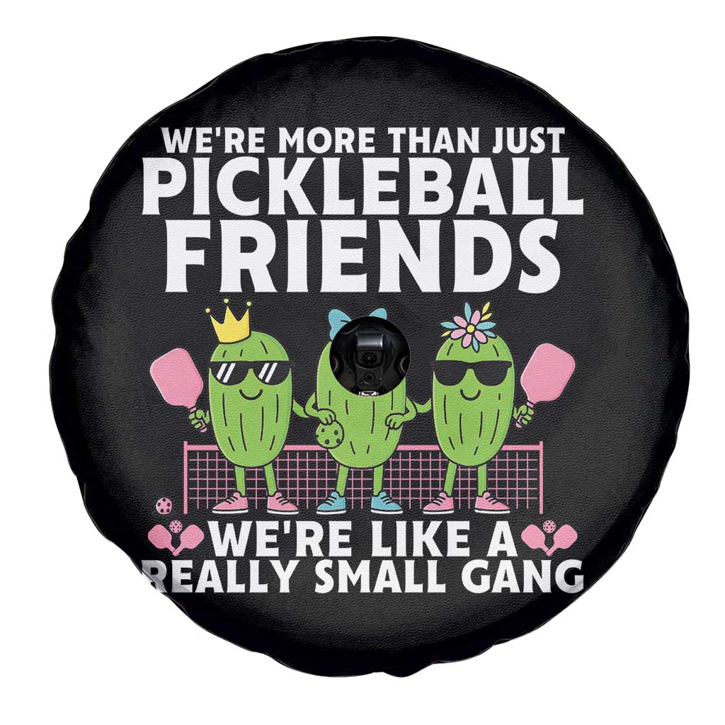 Pickleball Lovers Spare Tire Cover We Are More Than Just Pickleball Friends - Wonder Print Shop