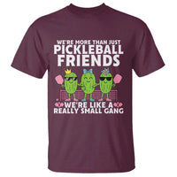 Pickleball Lovers T Shirt We Are More Than Just Pickleball Friends - Wonder Print Shop