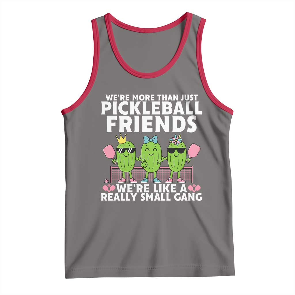Pickleball Lovers Tank Top We Are More Than Just Pickleball Friends - Wonder Print Shop