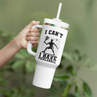I Can Not I Have Pickleball Tumbler With Handle Pickleball Game Gift