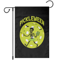Funny Halloween Pickleball Lovers Garden Flag Pickleween - Wonder Print Shop