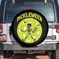 Funny Halloween Pickleball Lovers Spare Tire Cover Pickleween - Wonder Print Shop
