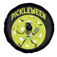 Funny Halloween Pickleball Lovers Spare Tire Cover Pickleween - Wonder Print Shop