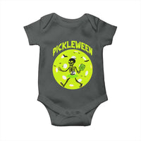 Funny Halloween Pickleball Lovers Baby Onesie Pickleween - Wonder Print Shop