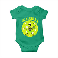 Funny Halloween Pickleball Lovers Baby Onesie Pickleween - Wonder Print Shop