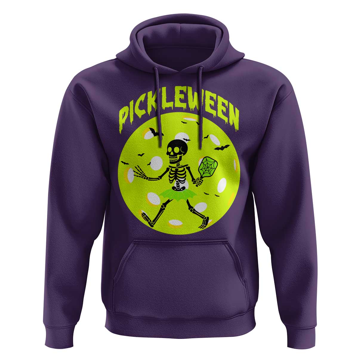 Funny Halloween Pickleball Lovers Hoodie Pickleween - Wonder Print Shop