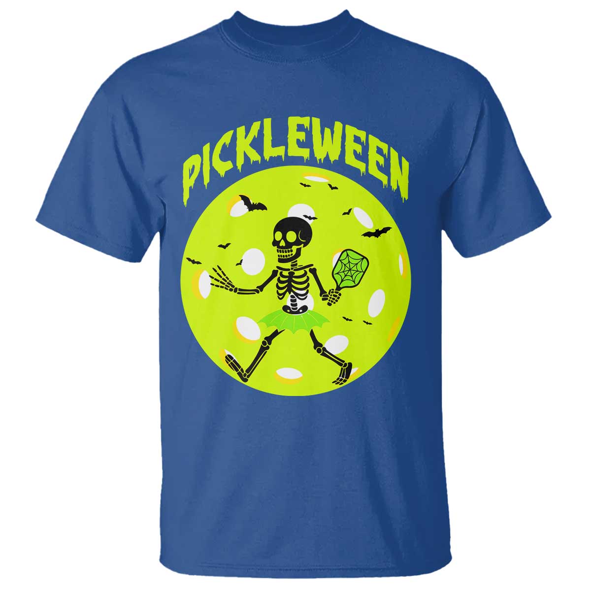 Funny Halloween Pickleball Lovers T Shirt Pickleween - Wonder Print Shop