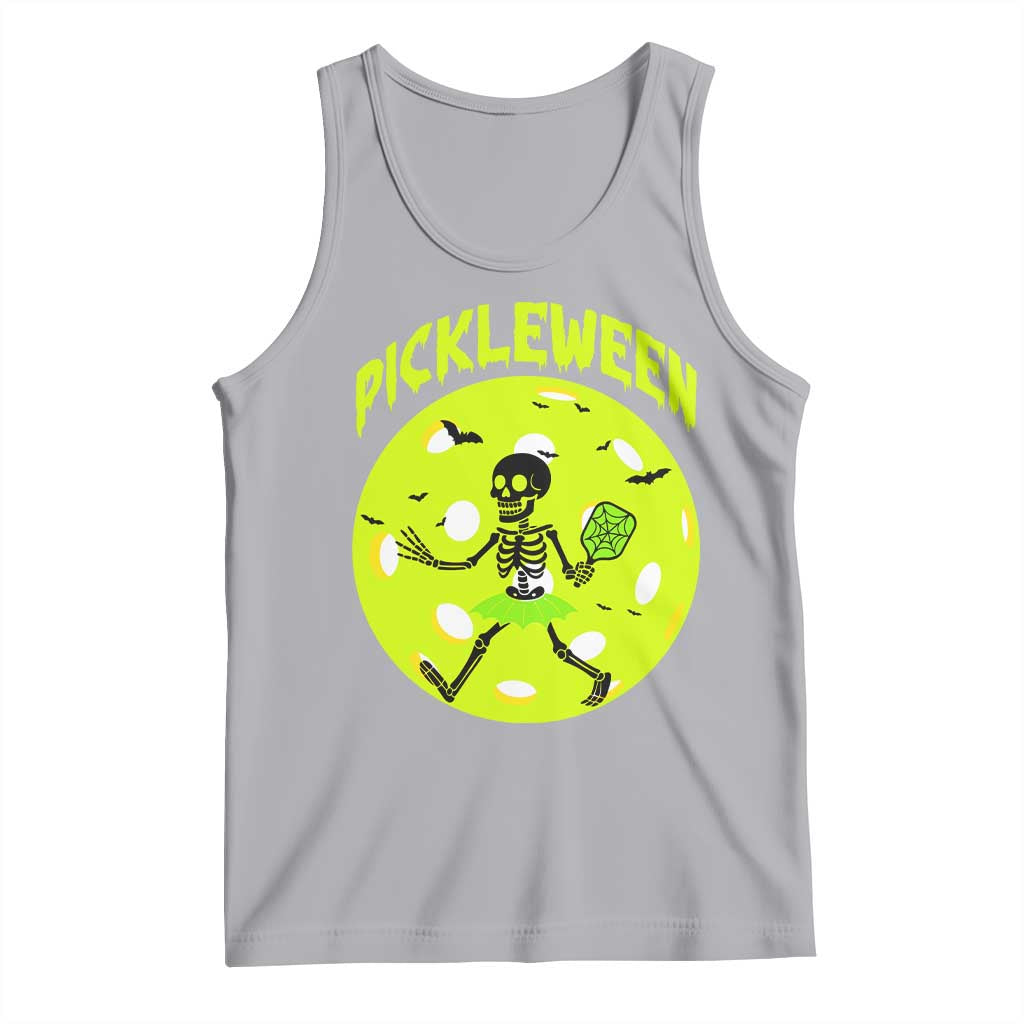 Funny Halloween Pickleball Lovers Tank Top Pickleween - Wonder Print Shop