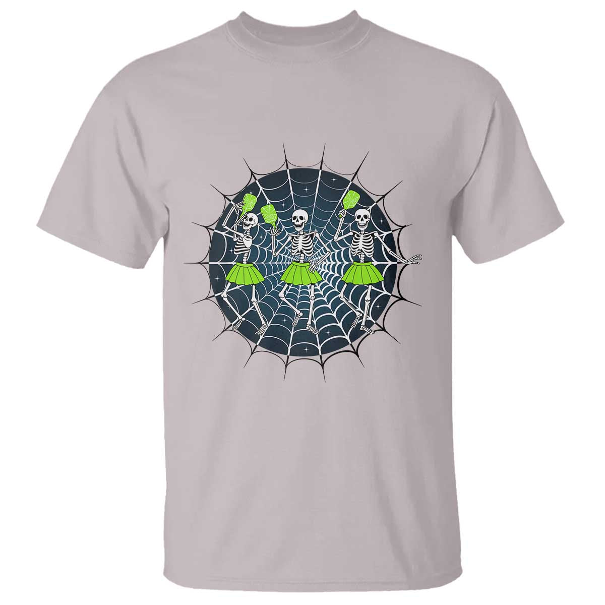 Funny Dancing Skeletons T Shirt Pickleball Halloween Gift - Wonder Print Shop
