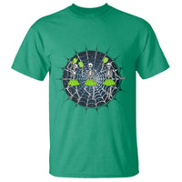 Funny Dancing Skeletons T Shirt Pickleball Halloween Gift - Wonder Print Shop