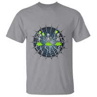 Funny Dancing Skeletons T Shirt Pickleball Halloween Gift - Wonder Print Shop