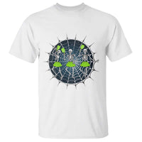 Funny Dancing Skeletons T Shirt Pickleball Halloween Gift - Wonder Print Shop