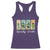 Funny Halloween Pickleball Racerback Tank Top Spooky Dinks Gift For Players - Wonder Print Shop