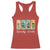 Funny Halloween Pickleball Racerback Tank Top Spooky Dinks Gift For Players - Wonder Print Shop
