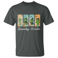 Funny Halloween Pickleball T Shirt Spooky Dinks Gift For Players - Wonder Print Shop