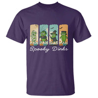 Funny Halloween Pickleball T Shirt Spooky Dinks Gift For Players - Wonder Print Shop