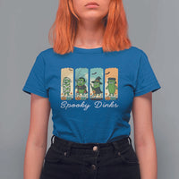 Funny Halloween Pickleball T Shirt For Women Spooky Dinks Gift For Players - Wonder Print Shop