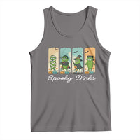 Funny Halloween Pickleball Tank Top Spooky Dinks Gift For Players - Wonder Print Shop