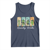 Funny Halloween Pickleball Tank Top Spooky Dinks Gift For Players - Wonder Print Shop