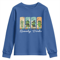 Funny Halloween Pickleball Youth Sweatshirt Spooky Dinks Gift For Players - Wonder Print Shop