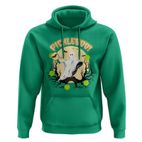 Funny Halloween Pickleball Hoodie Pickleboo Ghost Costume - Wonder Print Shop