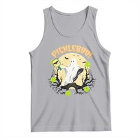 Funny Halloween Pickleball Tank Top Pickleboo Ghost Costume - Wonder Print Shop