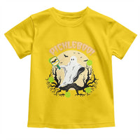 Funny Halloween Pickleball Toddler T Shirt Pickleboo Ghost Costume - Wonder Print Shop