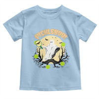 Funny Halloween Pickleball Toddler T Shirt Pickleboo Ghost Costume - Wonder Print Shop
