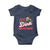 Funny Pickleball Christmas Baby Onesie Eat Dink And Be Merry - Wonder Print Shop
