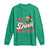 Funny Pickleball Christmas Long Sleeve Shirt Eat Dink And Be Merry - Wonder Print Shop