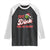 Funny Pickleball Christmas Raglan Shirt Eat Dink And Be Merry - Wonder Print Shop