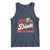 Funny Pickleball Christmas Tank Top Eat Dink And Be Merry - Wonder Print Shop