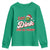 Funny Pickleball Christmas Youth Sweatshirt Eat Dink And Be Merry - Wonder Print Shop