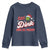 Funny Pickleball Christmas Youth Sweatshirt Eat Dink And Be Merry - Wonder Print Shop