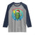 Funny Pickleball Christmas Raglan Shirt Eat Dink And Be Merry Gift For Players - Wonder Print Shop