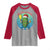 Funny Pickleball Christmas Raglan Shirt Eat Dink And Be Merry Gift For Players - Wonder Print Shop