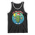 Funny Pickleball Christmas Tank Top Eat Dink And Be Merry Gift For Players - Wonder Print Shop