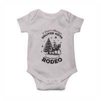 Funny Santa Cowboy Christmas Baby Onesie I Do Not Deliver Gifts I Rodeo - Wonder Print Shop