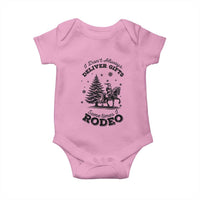Funny Santa Cowboy Christmas Baby Onesie I Do Not Deliver Gifts I Rodeo - Wonder Print Shop