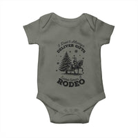 Funny Santa Cowboy Christmas Baby Onesie I Do Not Deliver Gifts I Rodeo - Wonder Print Shop