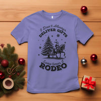 Funny Santa Cowboy Christmas T Shirt I Do Not Deliver Gifts I Rodeo - Wonder Print Shop
