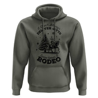 Funny Santa Cowboy Christmas Hoodie I Do Not Deliver Gifts I Rodeo - Wonder Print Shop