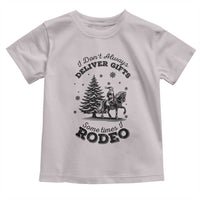 Funny Santa Cowboy Christmas Toddler T Shirt I Do Not Deliver Gifts I Rodeo - Wonder Print Shop