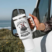 Funny Black Santa Cowboy Bull Rider Christmas Tumbler With Handle I Do Not Deliver Gifts I Rodeo - Wonder Print Shop