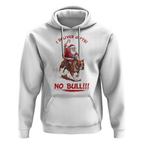Funny Santa Pitbull Christmas Hoodie I Deliver Gifts No Bull - Wonder Print Shop