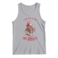 Funny Santa Pitbull Christmas Tank Top I Deliver Gifts No Bull - Wonder Print Shop