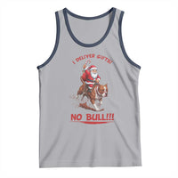 Funny Santa Pitbull Christmas Tank Top I Deliver Gifts No Bull - Wonder Print Shop