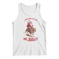 Funny Santa Pitbull Christmas Tank Top I Deliver Gifts No Bull - Wonder Print Shop
