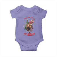 Funny Black Santa Bull Riding Christmas Baby Onesie I Deliver Gifts No Bull - Wonder Print Shop